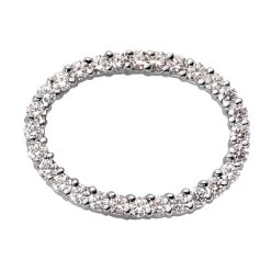 14K White Gold Women's Diamond Pendant 1.40ct