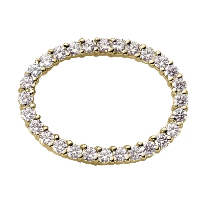 14K White Gold Women's Diamond Pendant 1.40ct - Image 2