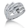 18K White Gold Ladies Diamond Ring 1.91ct