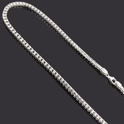 Franco Chain In Silver 24-36" 3mm