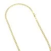 Hollow 10K Yellow Gold Curb Chain For Men & Women 4.5mm Wide