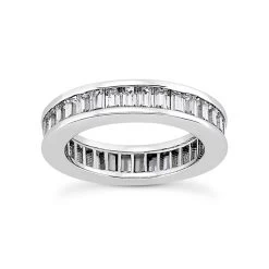 Platinum Diamond Eternity Ring 2.72ct