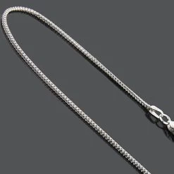 14K Yellow Gold For Women Thin Franco Chain 1mm 16-20in